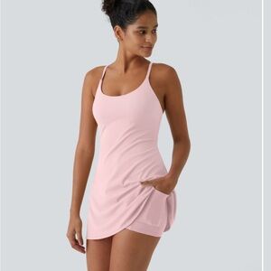 NWT Halara Softlyzero™ Plush Backless Active Dress-Easy Peezy Edition size XL